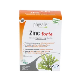 PHYSALIS Zinc Forte 30 comprimés BIO