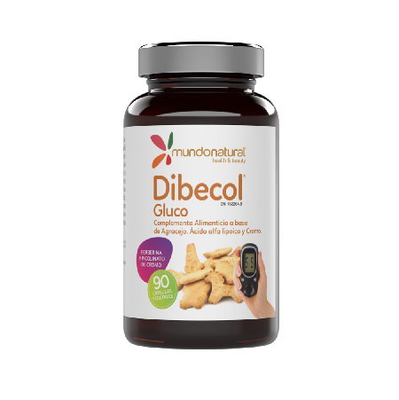 MUNDO NATURAL Dibecol Gluco 90 capsules