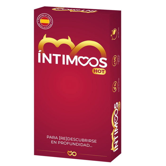 Asmodee Intimoos Hot ITMHOT Jeu de société érotique pour adultes 18+ 180 cartes - 2 joueurs - 15-60 minutes Asmodee Intimoos Hot ITMHOT Jeu de société érotique pour adultes 18+ 180 cartes - 2 joueurs - 15-60 minutes