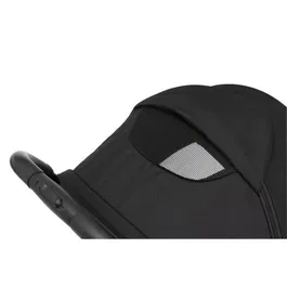 Chicco Glee Poussette 4 roues noire pour ville, léger et pliable, assise large - Poussette compacte