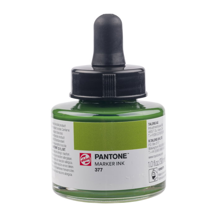 Talens | Pantone Encre de recharge pour marqueur 30 ml 377 Talens | Pantone Encre de recharge pour marqueur 30 ml 377