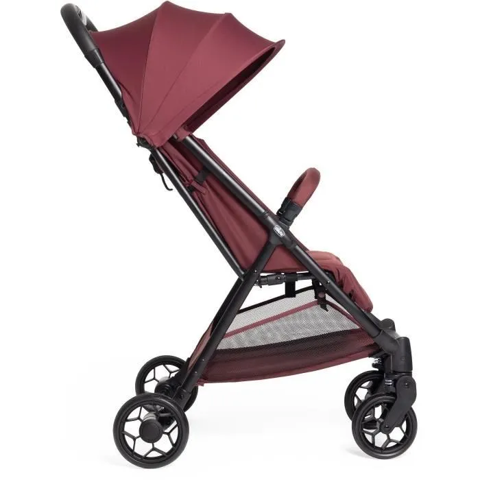 Chicco Urbino Poussette légère 4 roues pliable d'une main, siège rembourré, capote UV50+, homologuée jusqu'à 22 kg