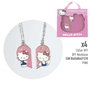 Cerdá Présentoir de bijoux Hello Kitty avec 6 modèles (Design 1 à 6) - Lot de 6 pièces - Couleur rose