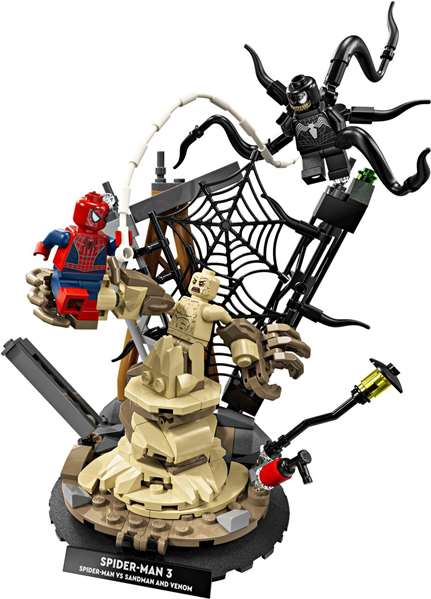 LEGO Marvel 76334 Le Combat Légendaire entre Spider-Man et Sandman