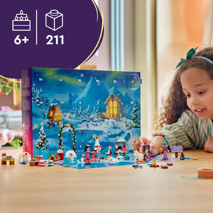 LEGO Friends Calendrier de l'Avent 2026, 24 surprises