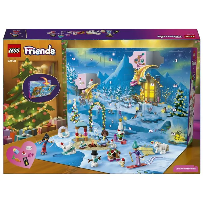 LEGO Friends Calendrier de l'Avent 2026, 24 surprises