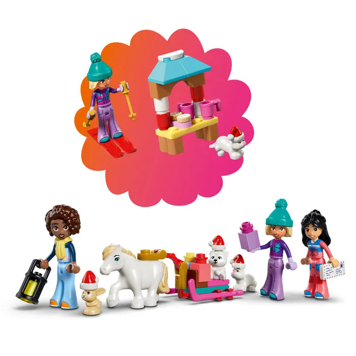 LEGO Friends Calendrier de l'Avent 2026, 24 surprises