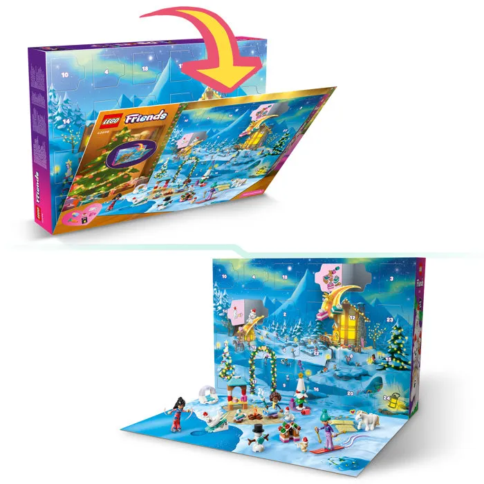 LEGO Friends Calendrier de l'Avent 2026, 24 surprises
