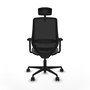 Chaise de Bureau Mardos traslack bali Piqueras y Crespo D036N2H Gris foncé