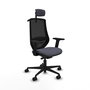 Chaise de Bureau Mardos traslack bali Piqueras y Crespo D036N2H Gris foncé