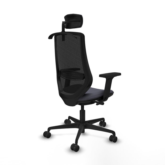 Chaise de Bureau Mardos traslack bali Piqueras y Crespo D036N2H Gris foncé