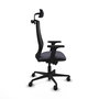 Chaise de Bureau Mardos traslack bali Piqueras y Crespo D036N2H Gris foncé