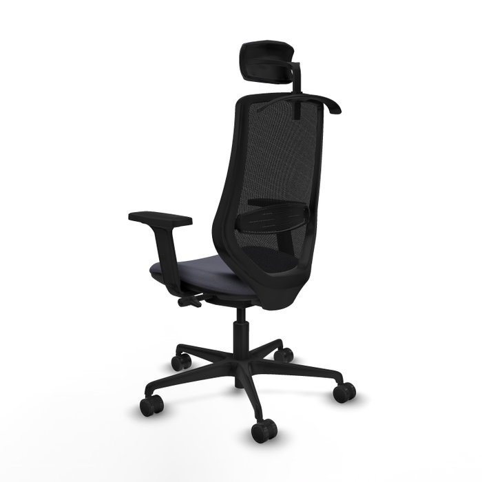 Piqueras y Crespo Chaise de Bureau Mardos Gris foncé Piqueras y Crespo Chaise de Bureau Mardos Gris foncé