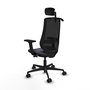 Piqueras y Crespo Chaise de Bureau Mardos Gris foncé