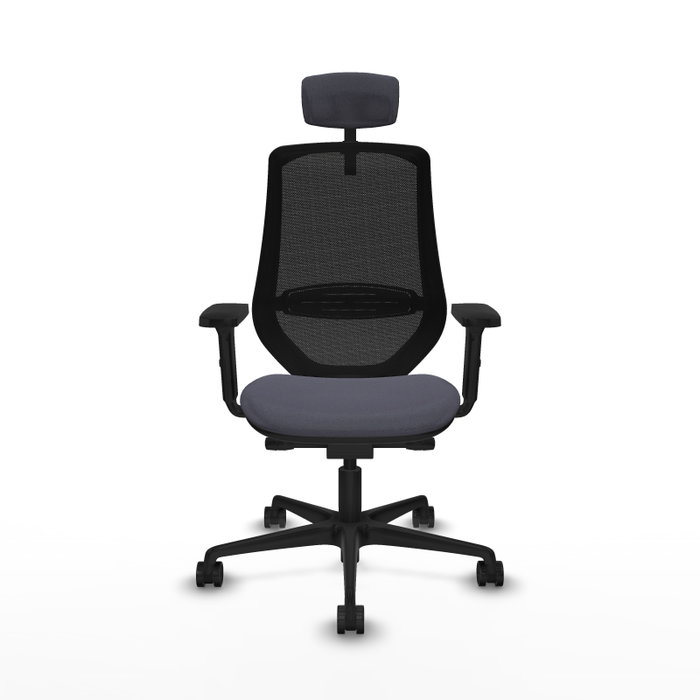 Piqueras y Crespo Chaise de Bureau Mardos Gris foncé Piqueras y Crespo Chaise de Bureau Mardos Gris foncé