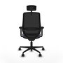 Piqueras y Crespo Chaise de Bureau Mardos Gris foncé