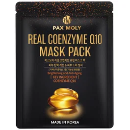 PaxMoly Masque en tissu au Coenzyme Q10 Hydratant et Revitalisant 25 ml