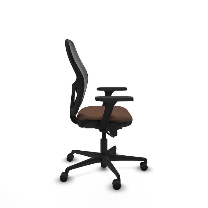 Piqueras y Crespo Chaise de Bureau Jorquera 3D036N0 Noir Brun foncé