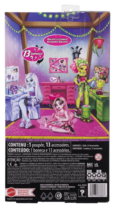 Monster High Self-Scare Secrets poupée Venus McFlytrap