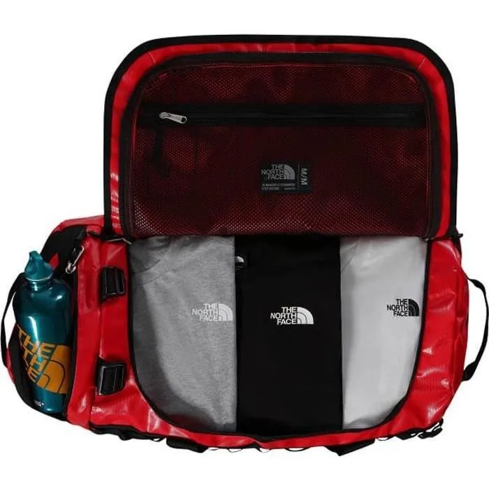 The North Face NF0A52SA-54A Base Camp Duffel M - Sac de sport en polyester recyclé 1000D avec revêtement PVC sans phtalates