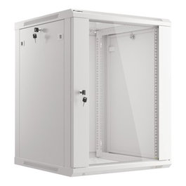 Lanberg Armoire rack mural WF01 15U 600x600 Gris