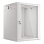 Lanberg Armoire rack mural WF01 15U 600x600 Gris
