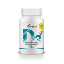 SORIA NATURAL Vitamine D3 150 comprimés