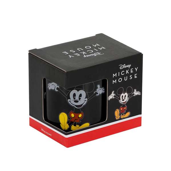 Karactermania - Tasse Mickey Mouse en Céramique avec Dessin Visage, Multicolore, 9.5x13x7.8 cm