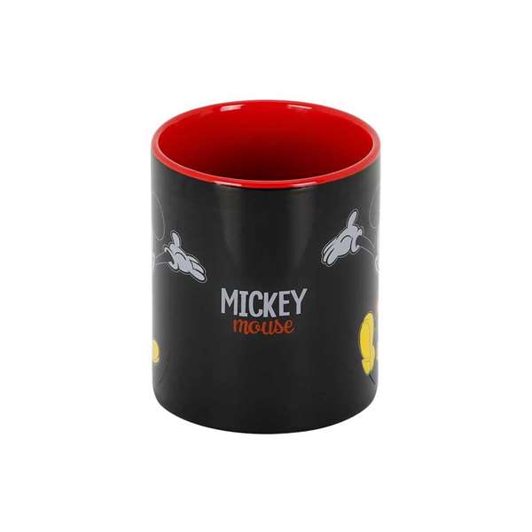 Karactermania - Tasse Mickey Mouse en Céramique avec Dessin Visage, Multicolore, 9.5x13x7.8 cm