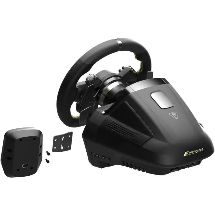 Turtle Beach TBS-0726-05 VelocityOne Race - Système de volant et pédales universel - 7.2 Nm - Xbox Series X|S, Xbox One, PC - Noir