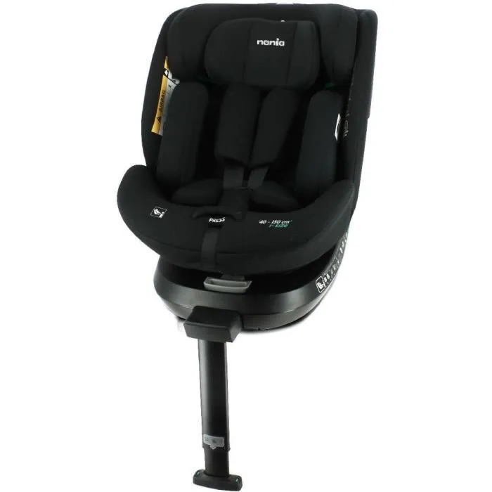 Nania Siège auto SPIRIT R129 i-Size pivotant 360° Groupe 0/1/2/3 avec Isofix et jambe de force - 40-150 cm (de la naissance à environ 12 ans) Nania Siège auto SPIRIT R129 i-Size pivotant 360° Groupe 0/1/2/3 avec Isofix et jambe de force - 40-150 cm (de la naissance à environ 12 ans)