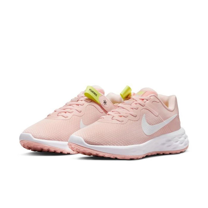 Chaussures de Running pour Adultes Nike Revolution 6 FlyEase Next Nature Rose