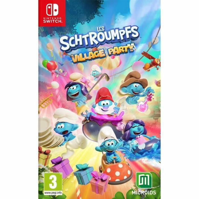 Microids Les Schtroumpfs Village Party - Nintendo Switch