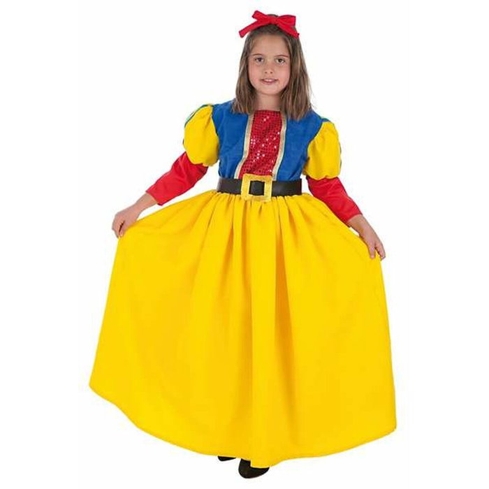 Creaciones Llopis Déguisement pour Enfants Blanche-Neige 3-5 ans (4 Pièces)