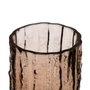 BigBuy Home Vase Marron Verre 12 x 12 x 30,5 cm