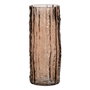 BigBuy Home Vase Marron Verre 12 x 12 x 30,5 cm