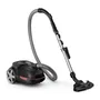 Philips XD5123/10 Aspirateur Traîneau avec Sac - Série 5000, 900 W, 77 dB, Noir Intense, Filtre Anti-Allergène H13, Accessoires inclus
