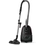 Philips XD5123/10 Aspirateur Traîneau avec Sac - Série 5000, 900 W, 77 dB, Noir Intense, Filtre Anti-Allergène H13, Accessoires inclus