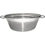 Baumalu Bassine à Confiture 38 cm en Acier Inoxydable Argenté, Capacité 9L
