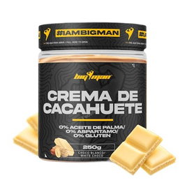 BIGMAN Crème de cacahuète chocolat blanc 250 g
