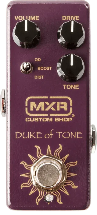 MXR CSP039 Custom Overdrive "Duke Of Tone" - Pédale d'overdrive pour guitare