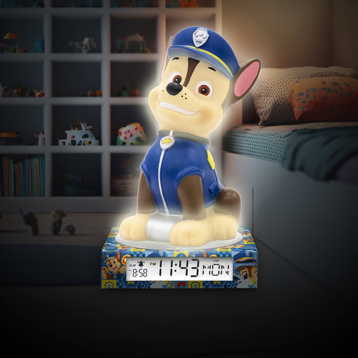 Kids Licensing Réveil figurine 3D Paw Patrol Kids Licensing Réveil figurine 3D Paw Patrol