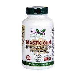 Vbyotics Mastic Gum résine de lentisque 120 capsules