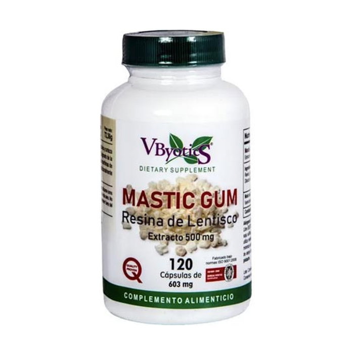 Vbyotics Mastic Gum résine de lentisque 120 capsules Vbyotics Mastic Gum résine de lentisque 120 capsules