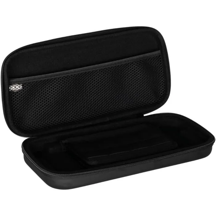 Konix Housse de transport et protection Nintendo Switch 2, OLED et Switch classique - Compartiments cartouches et accessoires - Motif One Piece Luffy Gear 5 Violet