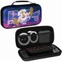 Konix Housse de transport et protection Nintendo Switch 2, OLED et Switch classique - Compartiments cartouches et accessoires - Motif One Piece Luffy Gear 5 Violet