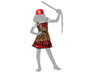 Déguisement Pirate Fille avec Robe et Bandana Rouge - 5 à 6 ans