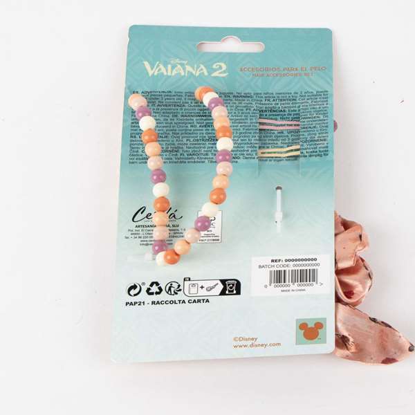 Moana - Set de beauté et accessoires pour enfants - 10,5 x 19,5 x 1,0 cm - Coral