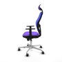 Piqueras y Crespo Chaise de Bureau avec Appui-tête 1D086G1 Lila