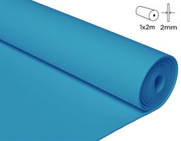 Innspiro Rouleau de mousse EVA bleu 100x200cm x 2mm